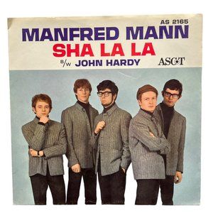 Manfred Mann Sha La La / John Hardy 45 Picture Sleeve Only Ascot AS 2165 VG+